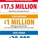 how do you know if you win the postcode lottery